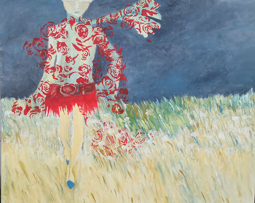 Connecting di Einat Lev Ari, Pittura in vendita su Singulart