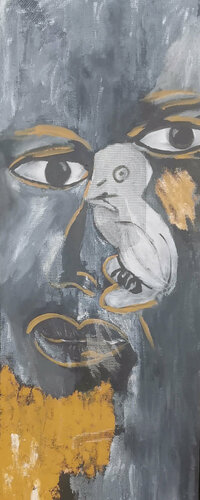 The bird's eye di Einat Lev Ari, Pittura in vendita su Singulart