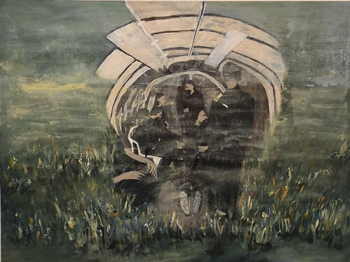 Inside outside di Einat Lev Ari, Pittura in vendita su Singulart