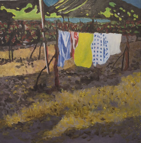 Heard it Through the Grapevine by Einat Lev Ari, Painting for Sale on Singulart