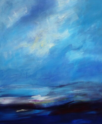 Rubby Bay van Dorette Polnauer, Schilderij te koop op Singulart