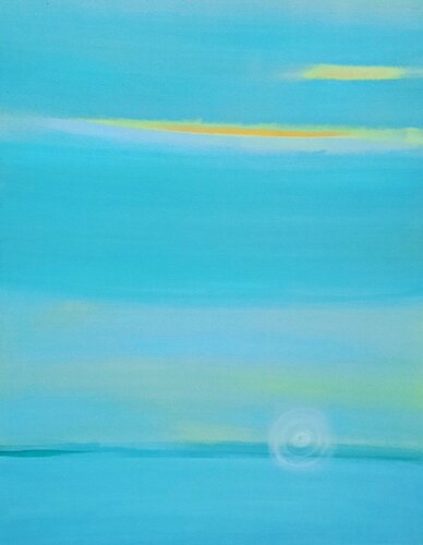 Erinnerungen an Neuseeland 1 de Dorette Polnauer, Pintura a la venta en Singulart