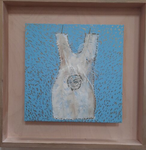 feather dress de Dorette Polnauer, Otros medios a la venta en Singulart