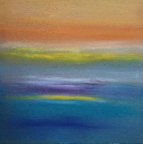erinnerte Landschaft van Dorette Polnauer, Schilderij te koop op Singulart