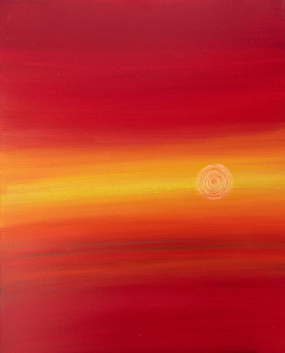 spiral red Dorette Polnauer