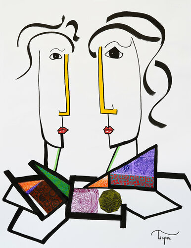 ✦  « Le Défi » by Tropel, Work on Paper for Sale on Singulart