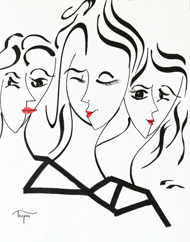 ✦  « L'Embarras » van Tropel, Werk op papier te koop op Singulart