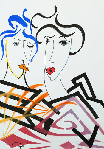 ✦  « L'Union » by Tropel, Work on Paper for Sale on Singulart