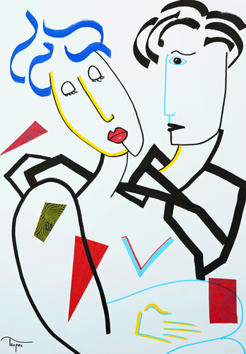 ✦  « Insensibilité » by Tropel, 종이 for Sale on Singulart