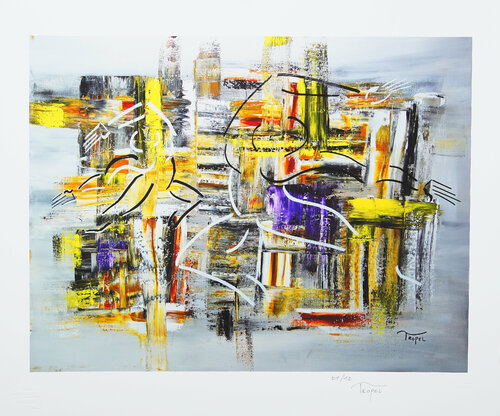 ❖  Digigraphie  ❖   «  Dance Urbaine  » von Tropel, Druck kaufen auf Singulart