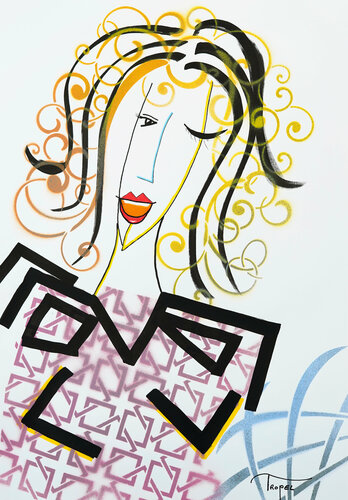 ✦  « Euphorie » by Tropel, Work on Paper for Sale on Singulart