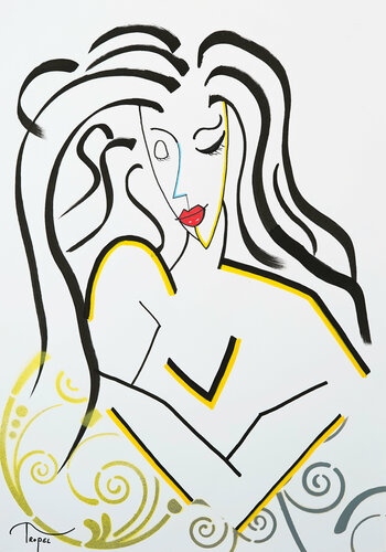 ✦  « Réconfort » by Tropel, Work on Paper for Sale on Singulart