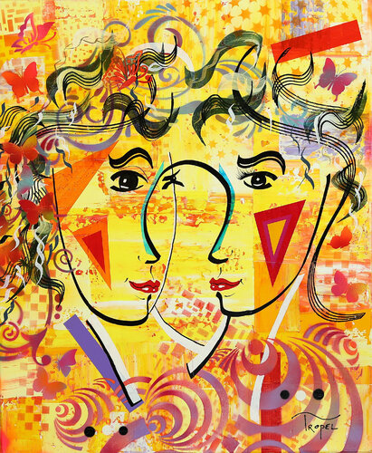 ❖  Omega van Tropel, Schilderij te koop op Singulart