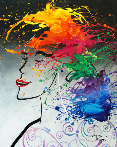 ❖  Qéna di Tropel, Pittura in vendita su Singulart