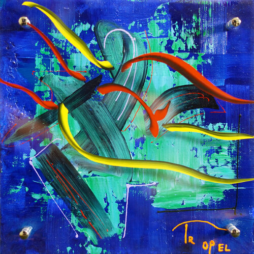 ❖  Tanta van Tropel, Schilderij te koop op Singulart