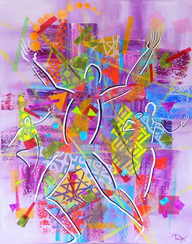 Jonglage di Tropel, Pittura in vendita su Singulart