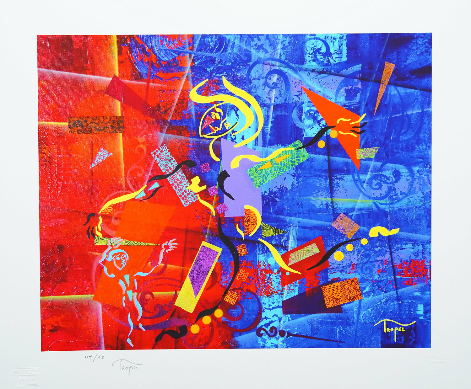 ❖  Digigraphie  ❖   «  J'ai un doute  » Tropel
