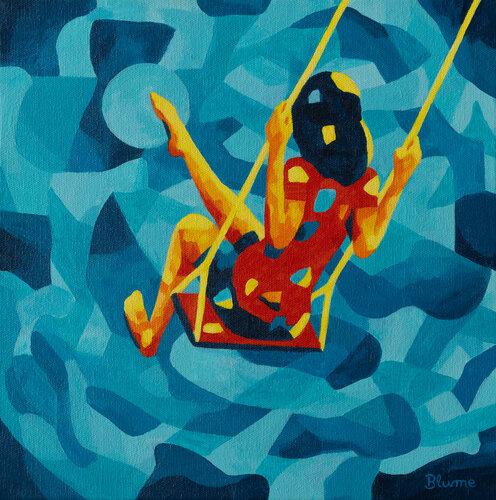 Touch the Sky di Beate Blume, Pittura in vendita su Singulart