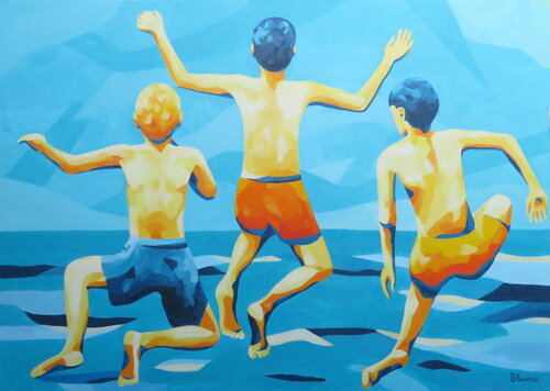 Jump for Joy di Beate Blume, Pittura in vendita su Singulart