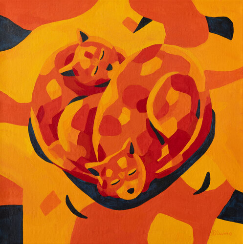 With all my Heart van Beate Blume, Schilderij te koop op Singulart