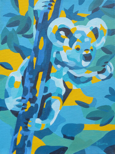 Koala Night von Beate Blume, Malerei kaufen auf Singulart