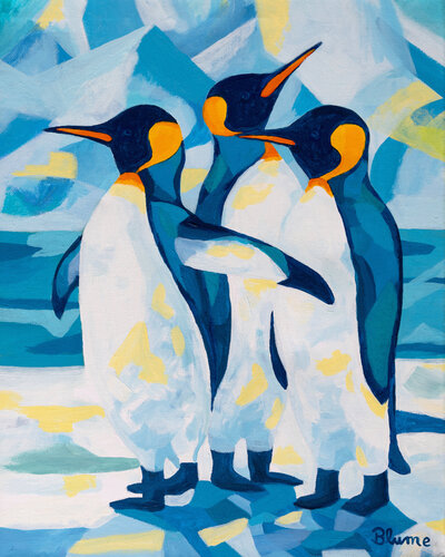Happy Feet von Beate Blume, Malerei kaufen auf Singulart