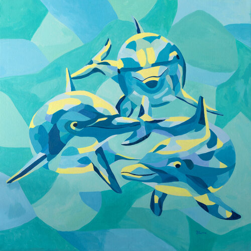 Just Curious von Beate Blume, Malerei kaufen auf Singulart