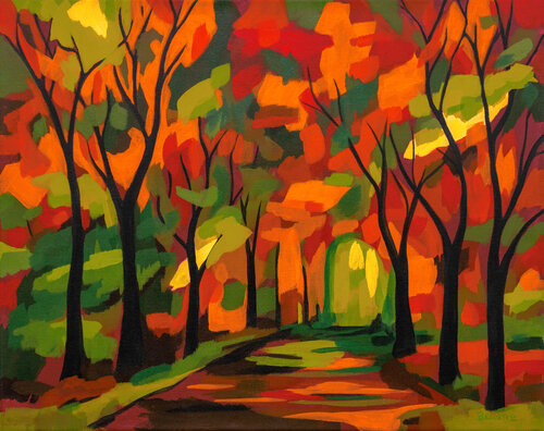 Autumn Alley Beate Blume