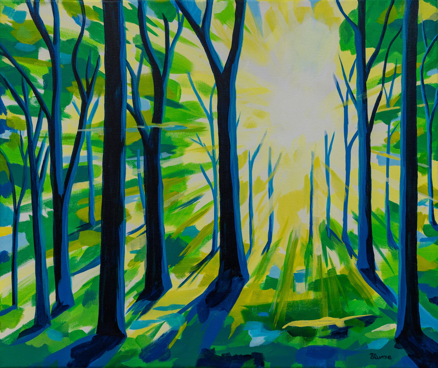 Forest Light Beate Blume