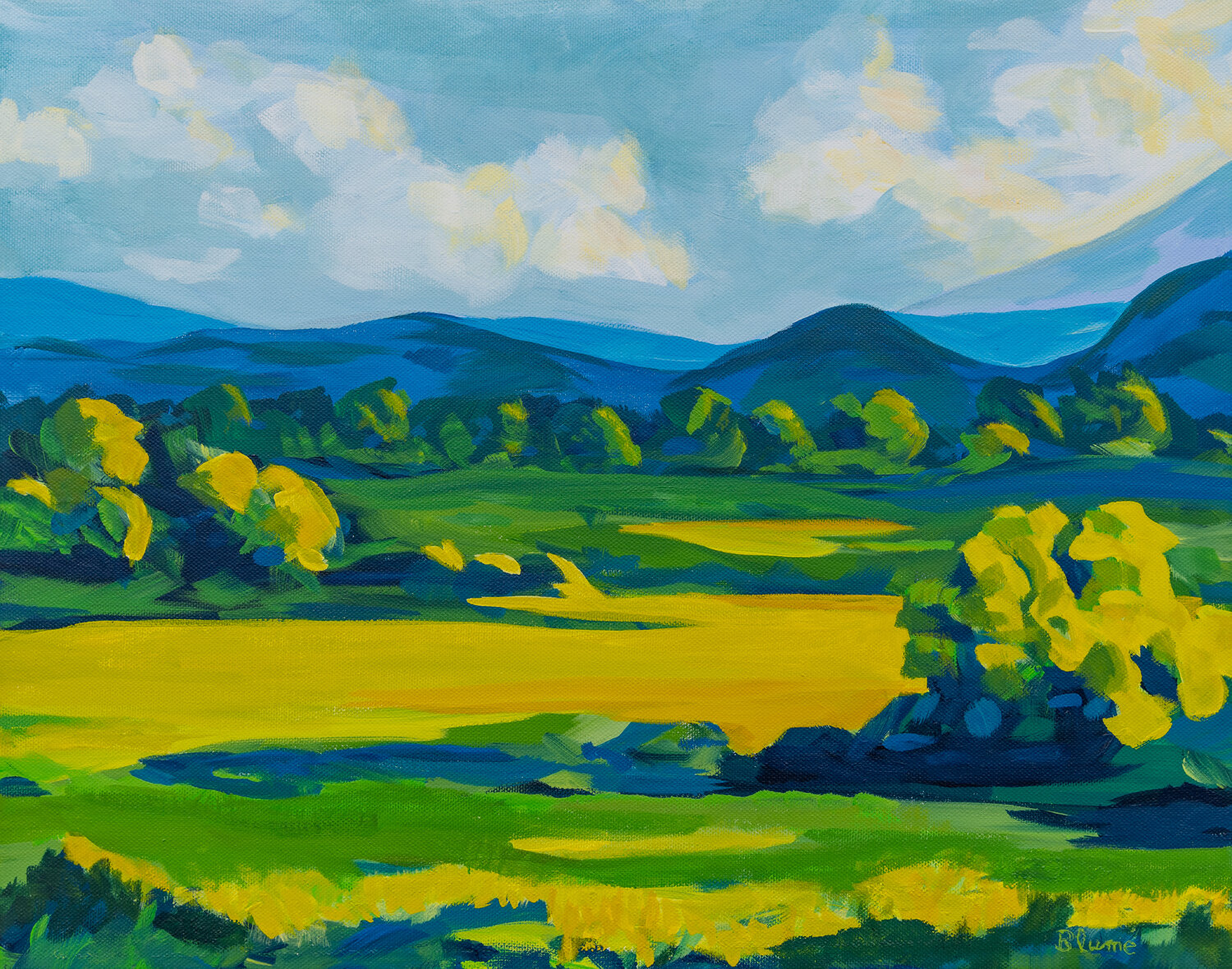 Late Summer Afternoon Impressions Beate Blume