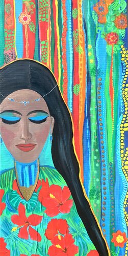 Muse van Amelie Monira Egenolf, Schilderij te koop op Singulart