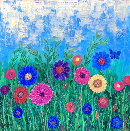Into the wild di Amelie Monira Egenolf, Pittura in vendita su Singulart