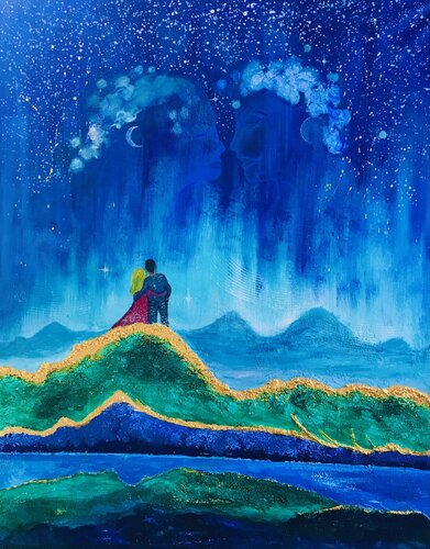 Infinite Love von Amelie Monira Egenolf, Malerei kaufen auf Singulart