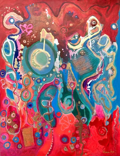 Universe of colors von Amelie Monira Egenolf, Malerei kaufen auf Singulart