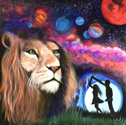 Love, Dance, Create di Amelie Monira Egenolf, Pittura in vendita su Singulart