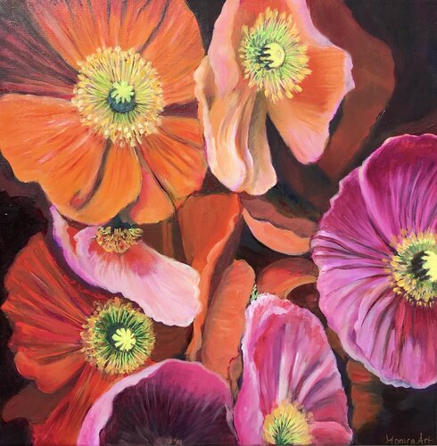 Joyful light par Amelie Monira Egenolf, Peinture en vente sur Singulart