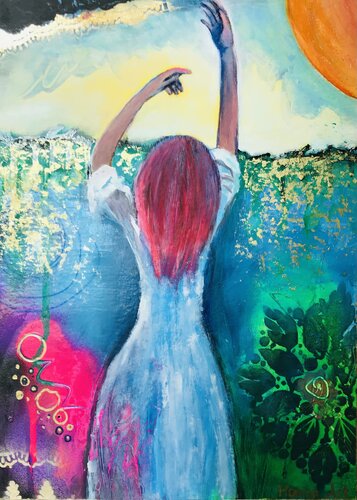 Believe in your own magic von Amelie Monira Egenolf, Malerei kaufen auf Singulart