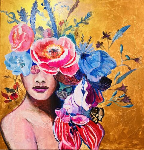 Nature’s Muse van Amelie Monira Egenolf, Schilderij te koop op Singulart