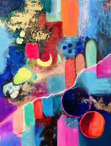 Surge of emotions 1 di Amelie Monira Egenolf, Pittura in vendita su Singulart