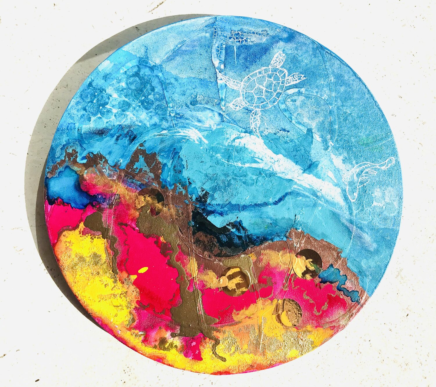 World of beautiful colors Amelie Monira Egenolf Originalgemälde zu verkaufen