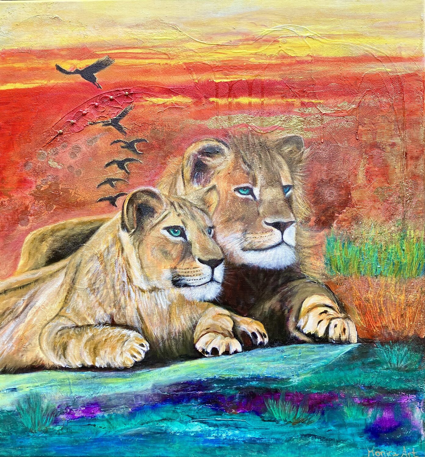 Happiness is enjoying together Amelie Monira Egenolf