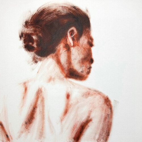 Naked #6 van Lukas Moll, Schilderij te koop op Singulart