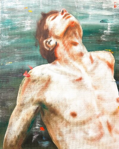 Layers #2 van Lukas Moll, Schilderij te koop op Singulart