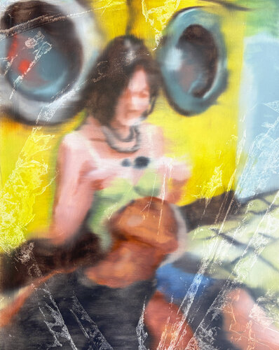 Laundry Day van Lukas Moll, Schilderij te koop op Singulart