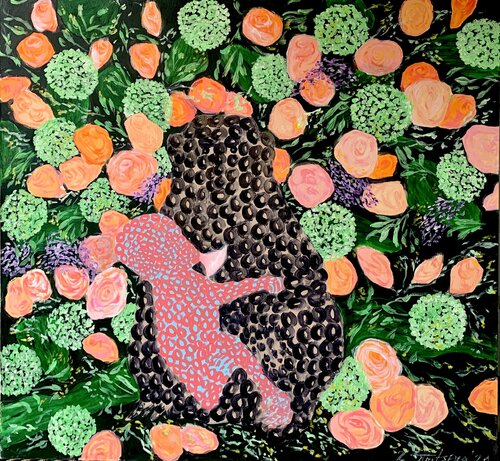 Motherhood van Ralitsa Stoitseva, Schilderij te koop op Singulart