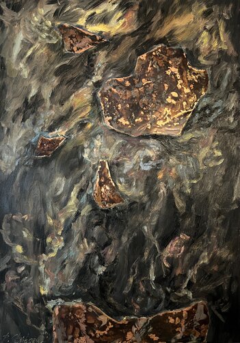 Levitation van Ralitsa Stoitseva, Schilderij te koop op Singulart