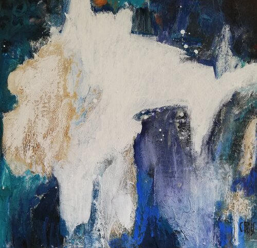 Mer du Sud di Corinne Pages, Pittura in vendita su Singulart
