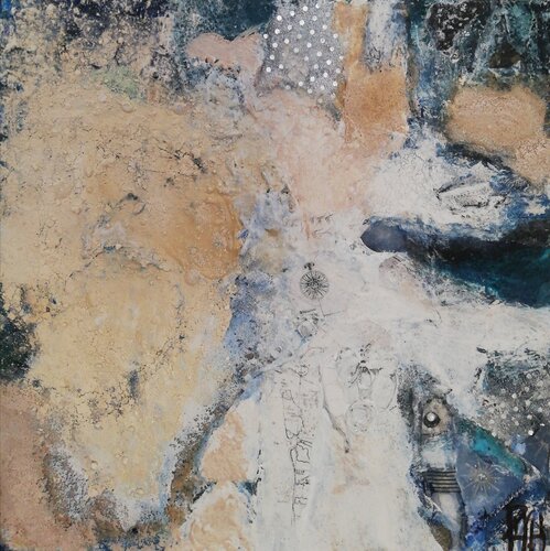 Banc de sable l de Corinne Pages, Pintura a la venta en Singulart