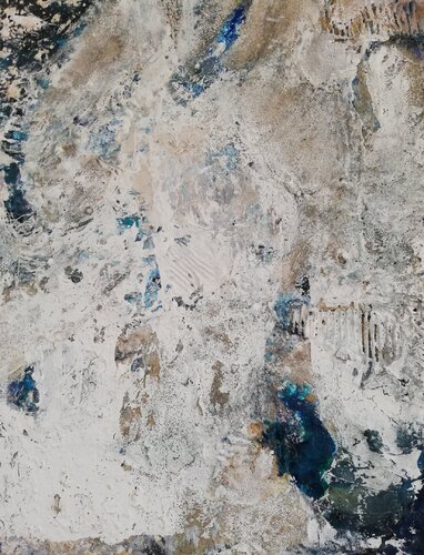 Terre de glace l di Corinne Pages, Pittura in vendita su Singulart