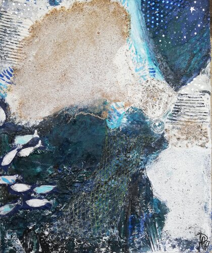 Rivage I di Corinne Pages, Pittura in vendita su Singulart